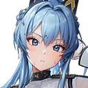 Helm: Aquamarine an SSR Attacker Nikke from Elysion